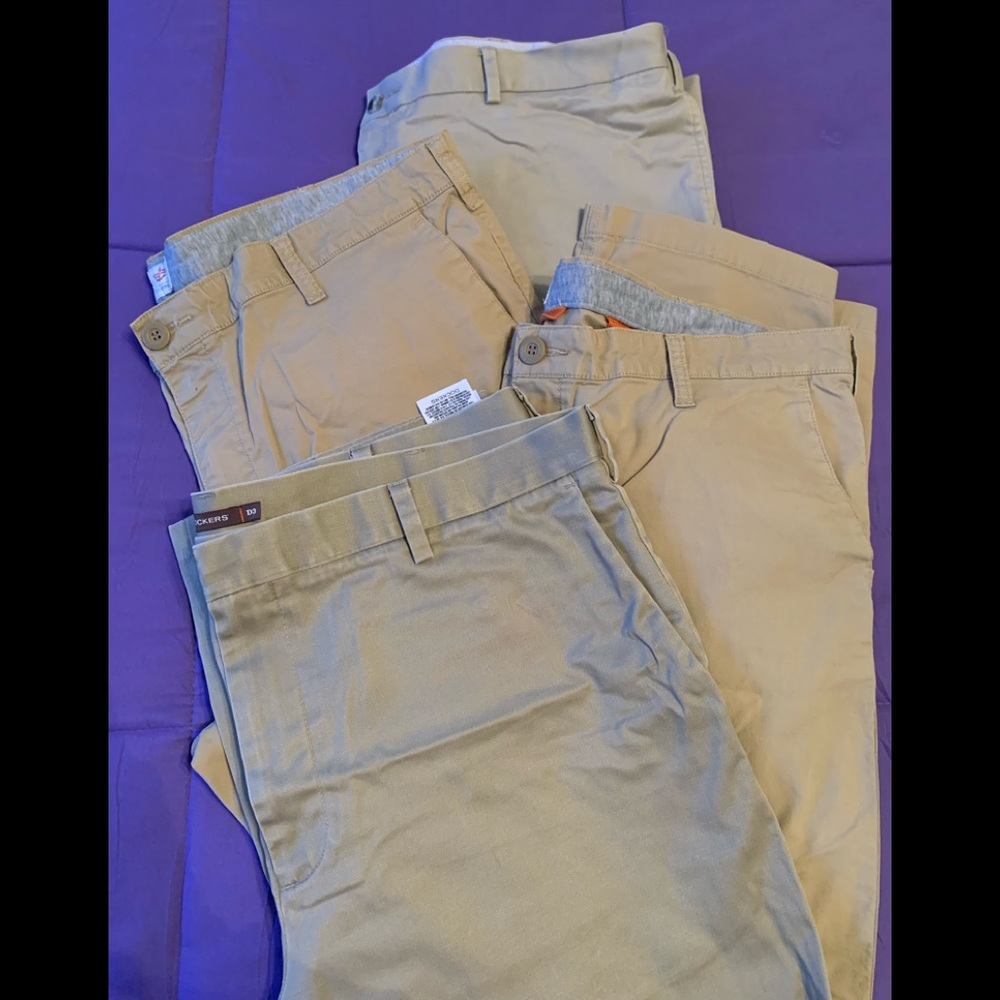 Men’s Bundle Four Pairs Khakis
